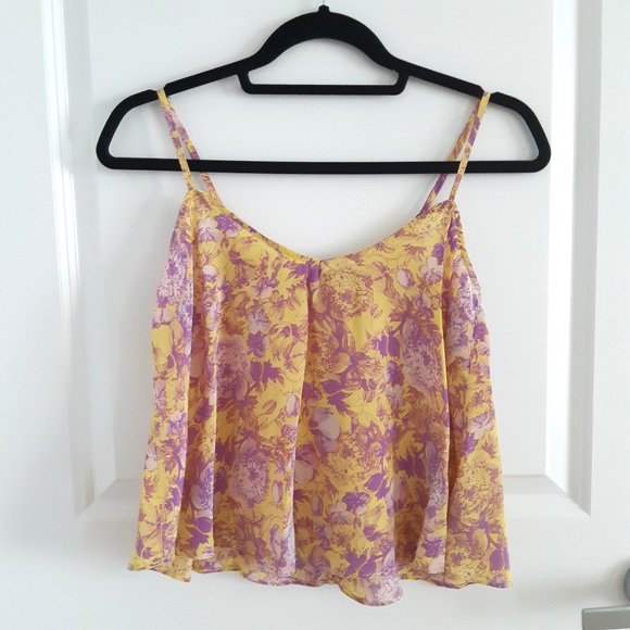 Silk boho camisole S/P - Picture 1 of 7